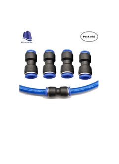 Generic PU Pipe & Fittings Polyurethane | Pneumatic Pipe Push in to Connect Fittings (Socket - Pack of 5, 8mm)  - Image 2