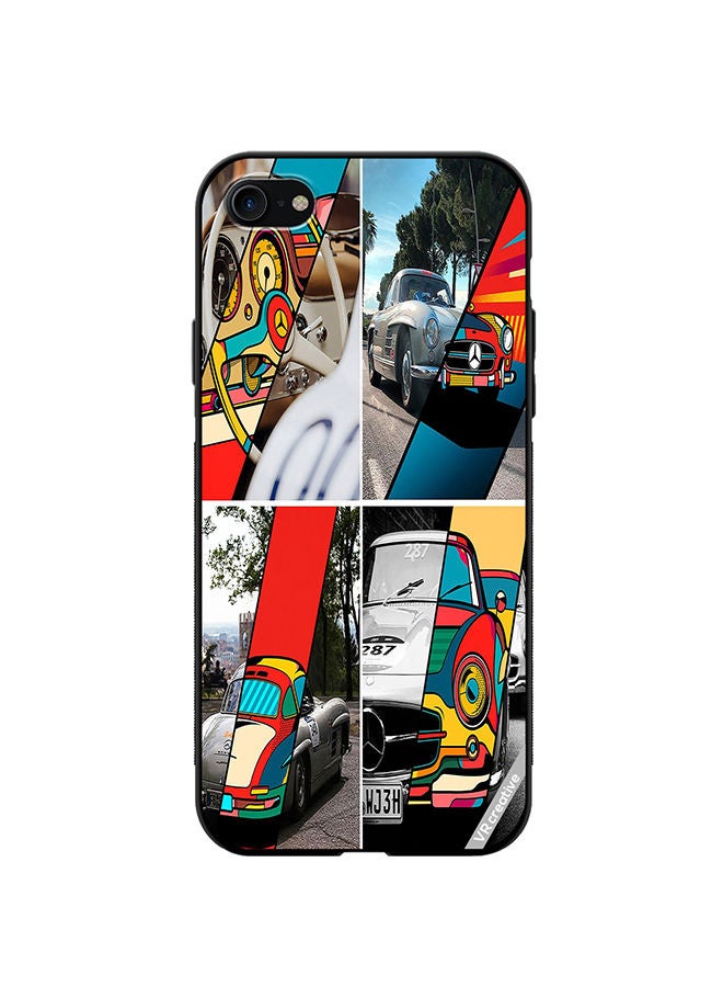 VR CREATIVE Protective Case Cover For Apple iPhone SE (2022) Mercedes-Benz Design Multicolour - Image 1