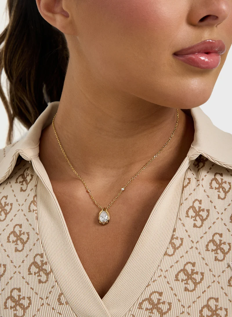 جس 4G Light Drop Necklace