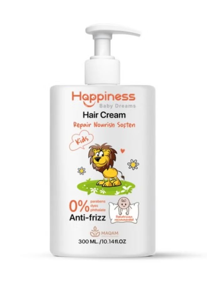 Happiness Kids Hair Cream - 300 Gm