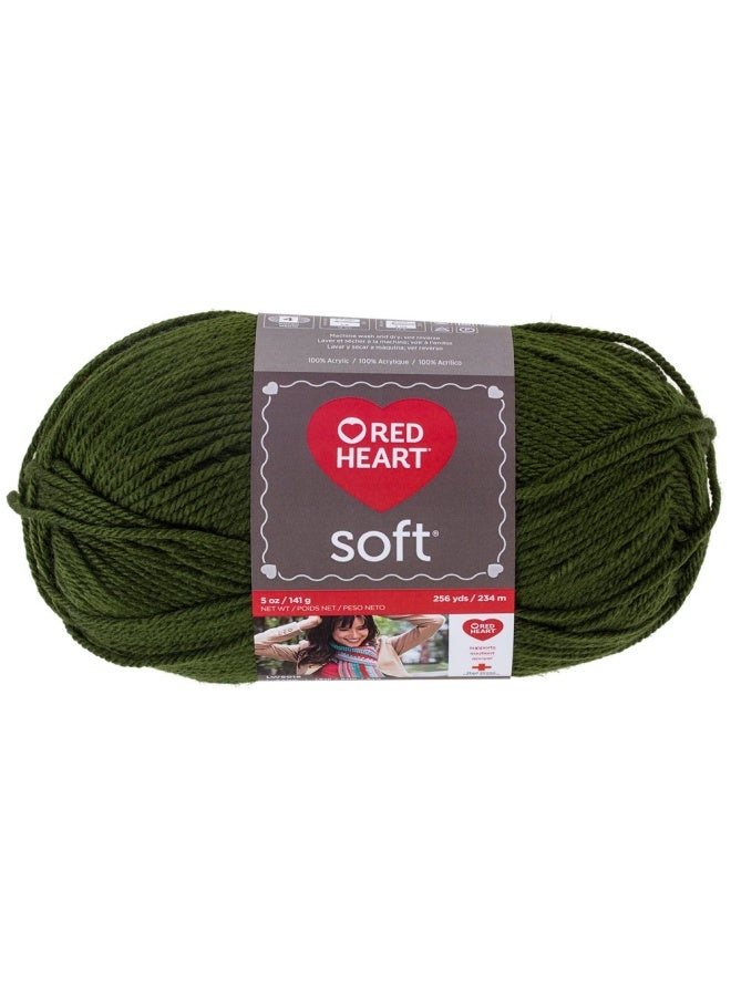 Dark Leaf Soft Yarn 1 Pack