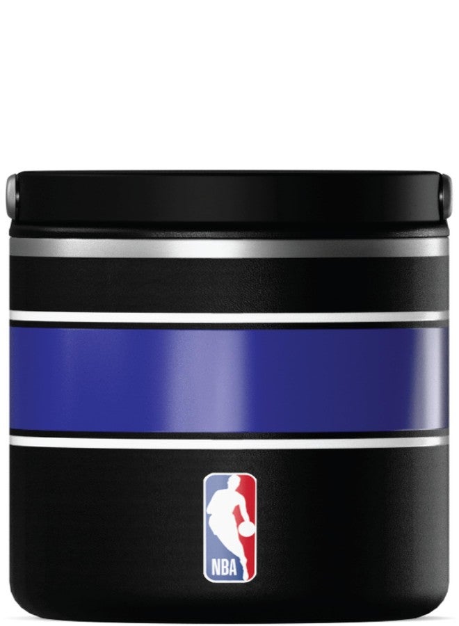 هيدرابيك حافظة طعام حرارية من الفولاذ المقاوم للصدأ سعة 25 أونصة، مرخصة رسميًا من Hydrapeak x NBA، تحمل شعار فريق يوتا جاز، مزودة بمقبض، وفوهة واسعة مانعة للتسرب، مثالية لحفظ الحساء للبالغين، تحافظ على المشروبات ساخنة لمدة 10 ساعات وباردة لمدة 16 ساعة. - Image 1