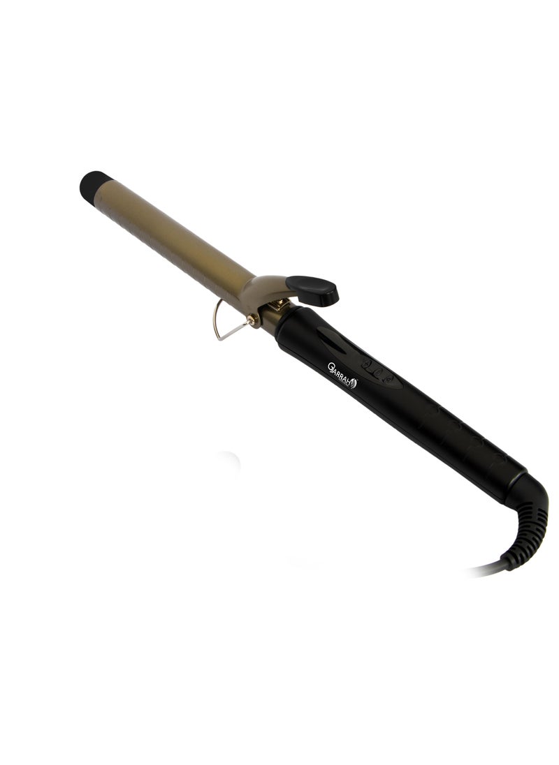 Gjarrah Gjarrah 32mm Ceramic Barrel Hair Curler with LCD Display - Gold/Black  - Image 2