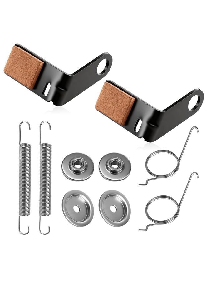 AMTHKNO 2-Pcs GY21943B GY21943A Brake Pad Kit for John Deere 42" L, D, X Series 100 105 115 100 110 120 125 130 Mower, Replaces GY21943, Included GX20515 Retainer, GX20494 Spring and GX23240 Deck Bushing - Image 1