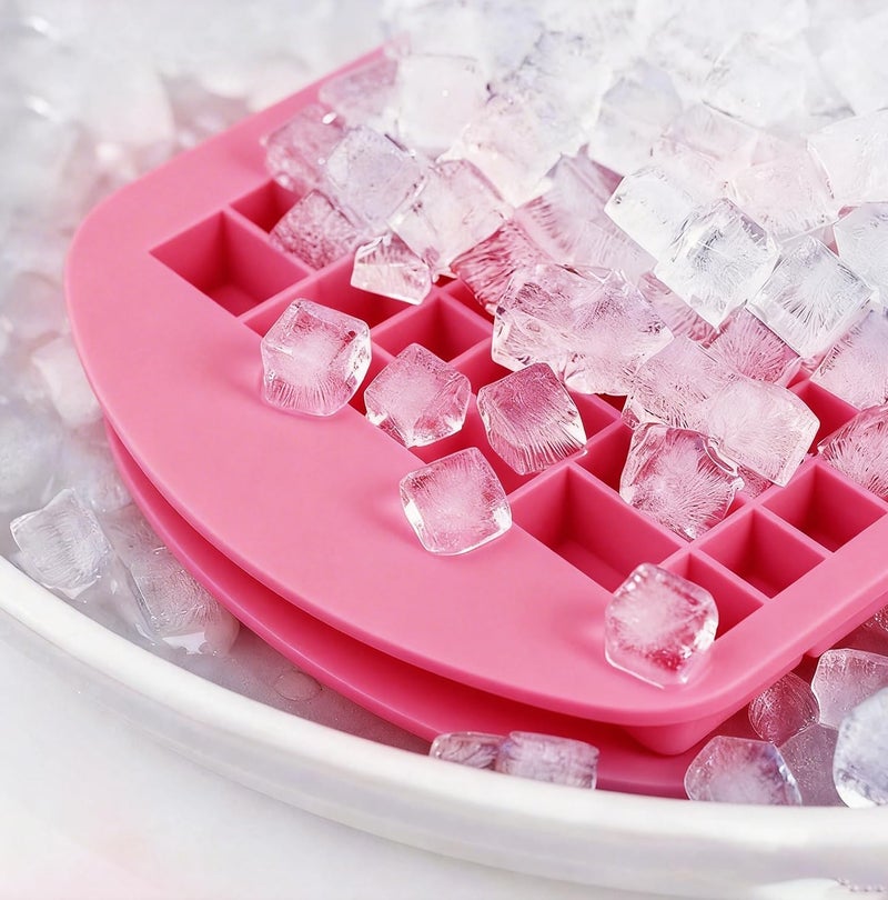 جومو ستور قالب مكعبات ثلج سيليكون صغير 160 مكعب – صينية مرنة لصنع الثلج سريع التجميد، مثالية للعصائر والكوكتيلات وأطعمة الأطفال والشوكولاتة والاستخدامات المتعددة - Image 4