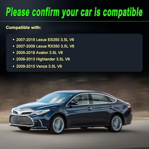 SHICHU Alternator Compatible with Lexus 2007-2009 RX350 2007-2018 ES350 2005-2018 Avalon 2008-2013 Highlander 2009-2015 Venza 3.5L V6 Replace for 11137 2706031110 270600P150 1042104571 - Image 2