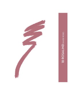 SUGAR Cosmetics SUGAR Cosmetics Matte As Hell Crayon Lipstick18 Rosalind (Nude Rose) Highly pigmented, Creamy Texture, Long lasting Matte Finish  - Image 2
