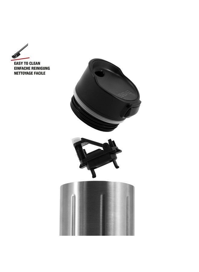 Sigg - Insulated Coffee Cup - Black Travel Mug Gemstone Obsidian - Hot & Cold, Leakproof - Bpa Free - 18/8 Stainless Steel - 9 Oz - Image 4