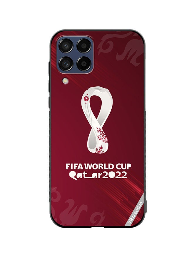VR CREATIVE Protective Case Cover For Samsung Galaxy M53 Qatar World Cup Design Multicolour - Image 1