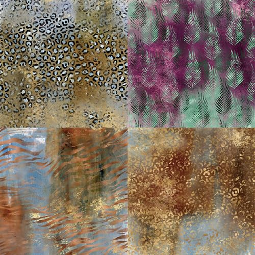YASMEN Scrapbook Paper Pad, 6x6 Single-Sided Cardstock Paper Pad for Card Making, Journals, Planner, DIY Envelopes, Greeting Cards, Gift Card, Decorative Art Craft -24 Sheets - Image 4