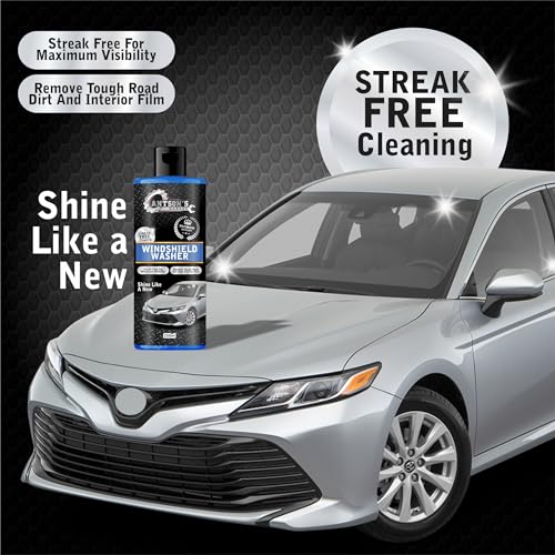 Antson Windshield Washer Fluid for Car | Car Windshield Cleaner Liquid in Concentrate Form (20ml for 1L Tank) A Streak Free Finish with Our Car Wiper Liquid Gives 100% Optical Vision (250 ML) - Image 4