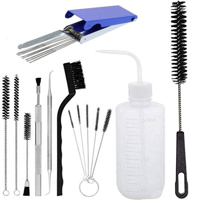 Diy Crafts CTDIYHI37569 Set Picks Clean Bottle for Devilbiss Sata Iwata Master Badger Paasche Spray Equipment Top Condition 25 Piece Set Multicolor - Image 1