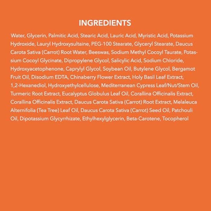 Aprilskin Carrotene Clarifying Foam Cleanser - Deep Cleansing with BHAs & Sebum Control for Oily, Sensitive, Acne-Prone Skin - 120ml - Vegan, Cruelty Free - Image 5