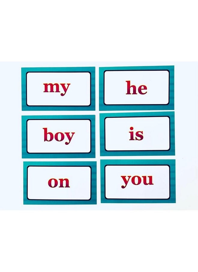 nerdnerdy NerdNerdy English Sight Words Flash Cards Level-1 for Kids,Language Development, Learn to Read, Vocabulary, Flash Cards for Sight Words, Age Group 3-5ys, Reading Skills  - Image 2