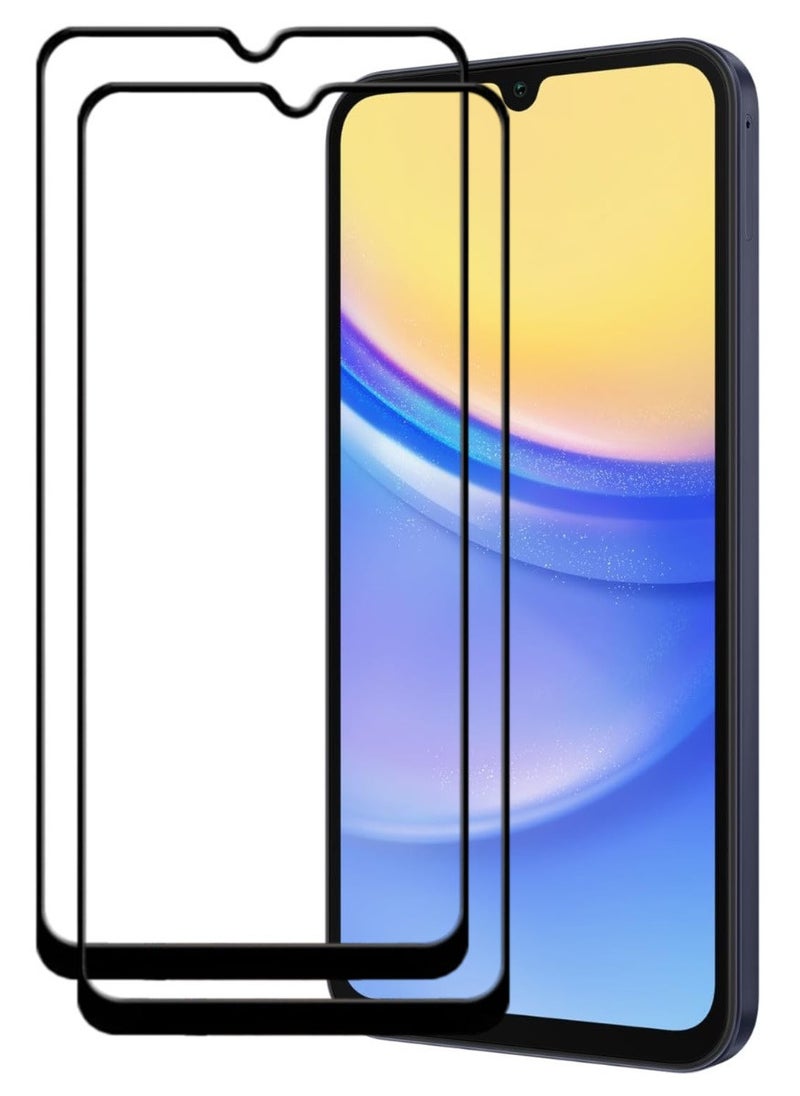 ACLIX 2 Pieces Antistatic ESD Dustproof Premium Quality High Definition Tempered Glass Screen Protector Designed For Samsung Galaxy A16 5G - Image 1