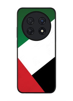 Stylizedd Rugged Black edge case for Huawei nova 12i 4G, Slim fit Soft Case Flexible Rubber Edges Anti Drop TPU Gel Thin Cover -  Flag Of UAE  - Image 1