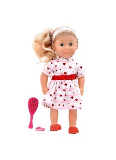 Charlotte 14 inch Soft Doll Sleeping Eyes Outfit and Hair Accessories from Peterkin gift for kids of Age above 18 months - pzsku/Z8580D2221883F6055278Z/45/_/1732082599/234476d0-1da3-4c46-9f25-d3f943a1f82f