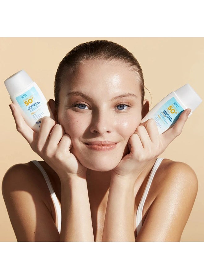 سينسليس سائل ماء سينسيليس 50+ مضاد للشيخوخة وملمس خفيف بدون لون 40 مل - Image 4