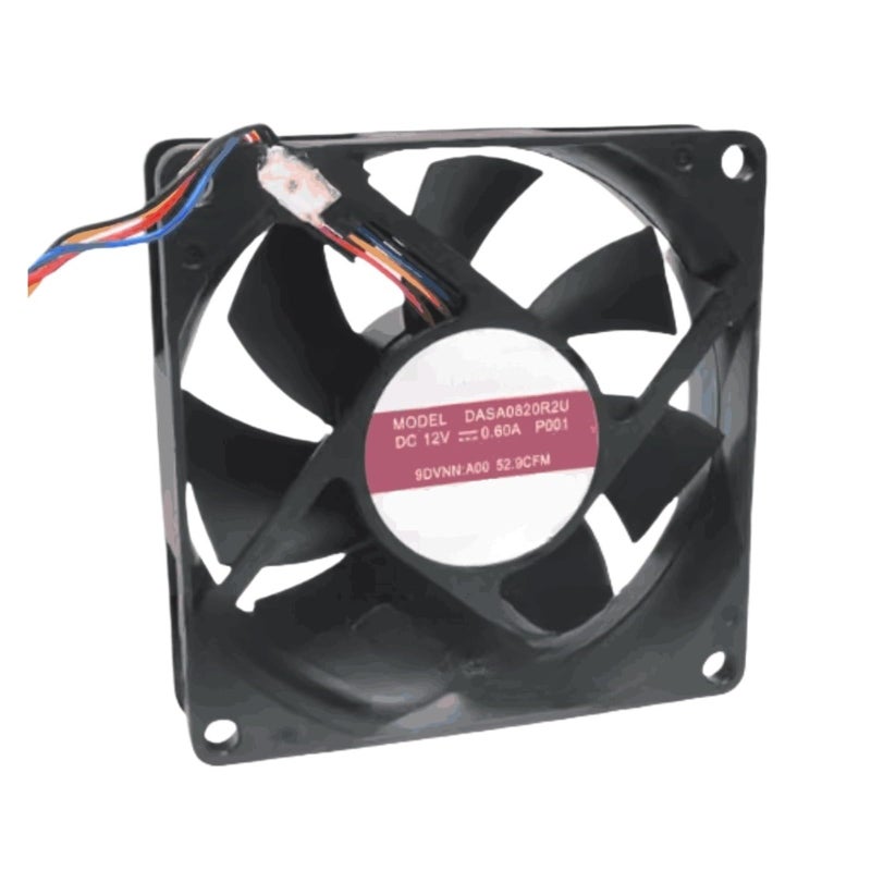 80mm 12V 4 Wire Cooling Fan 0 60A High Airflow Quiet Operation - Image 2