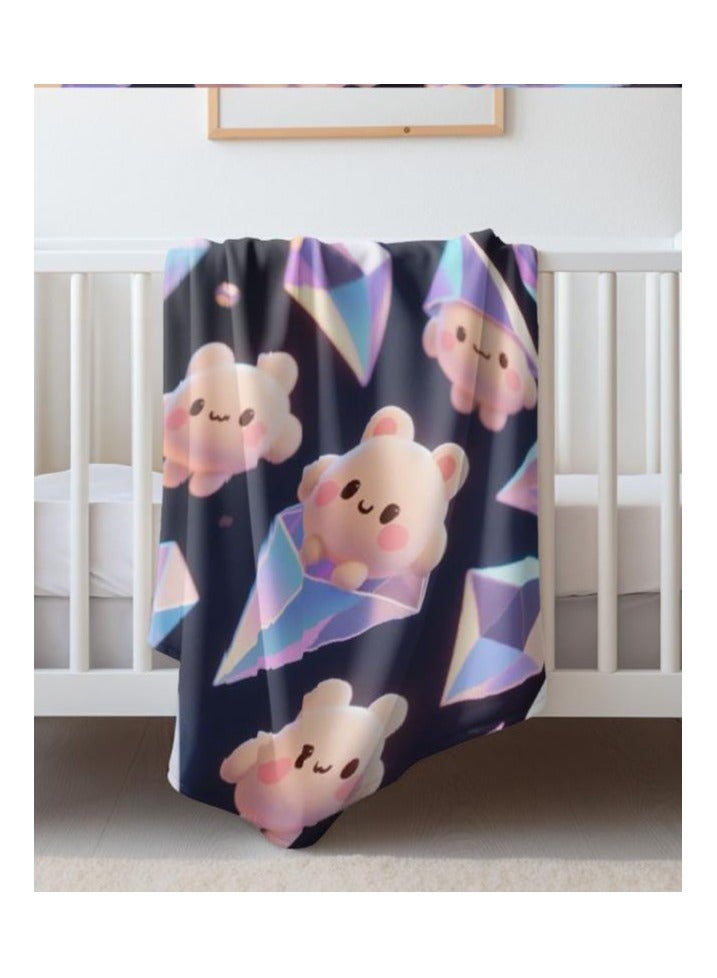 general Flannel thin blanket (warm and comfortable, suitable for sleep, gaming, dust removal and sandproof) 150cm*200cm - 1069 - Image 3