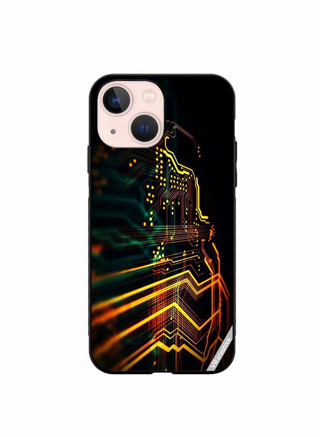 VR CREATIVE Protective Case Cover For Apple iPhone 13 mini Electronics Design Multicolour - Image 1