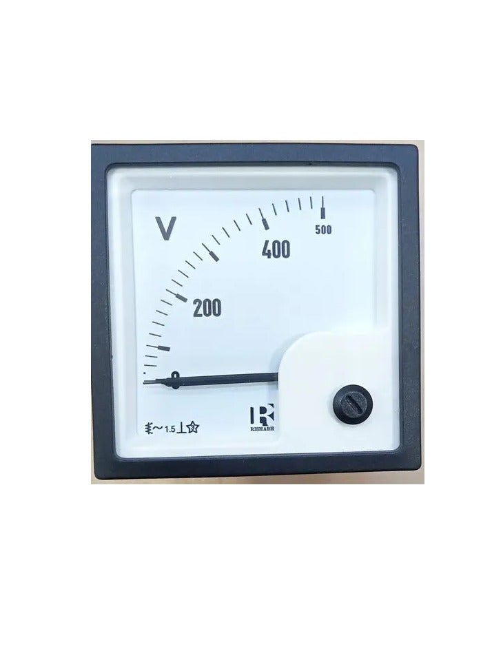 AC Analogue Panel Ammeter 72x72 CT Type Secondary 5A ERI72 ESI72 - Image 1