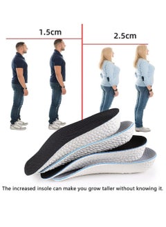 1 Pair Inner Height Increasing Insole Heel Lift Foot Pads Invisible Hidden Soft Heel Cushion Shock Absorption 3.5Cm - pzsku/Z8581A21369A5967BB951Z/45/_/1724411735/f3247a42-35b5-4286-b893-8f394ad63cdb