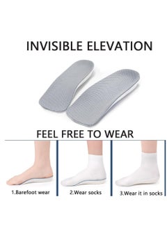 1 Pair Inner Height Increasing Insole Heel Lift Foot Pads Invisible Hidden Soft Heel Cushion Shock Absorption 3.5Cm - pzsku/Z8581A21369A5967BB951Z/45/_/1724411736/5b24b882-6afc-4485-9e62-484bb96c3ab4