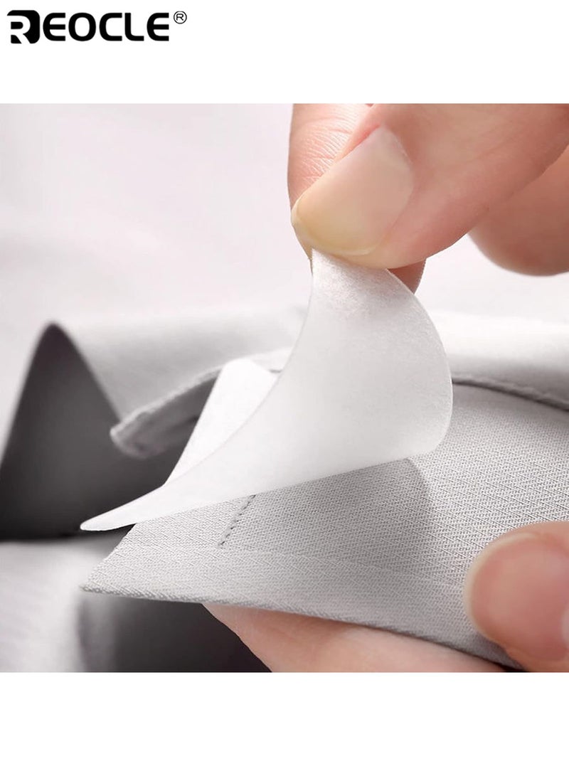 REOCLE 100PCS Premium Anti Curl Collar Stays for Polo Shirts Durable Collar Support Inserts for Effective Reinforcement and Shape Maintenance Ideal for Business Casual and Formal Wear for Men and Women - Image 2