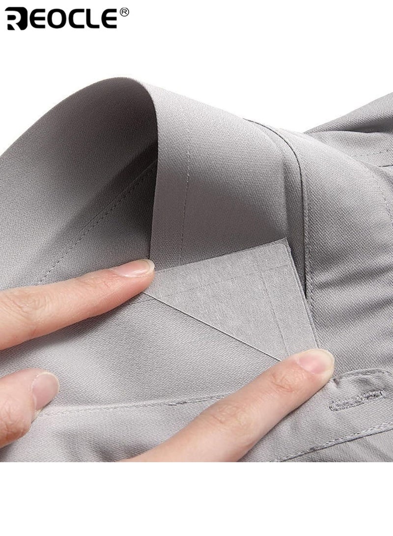 REOCLE 100PCS Premium Anti Curl Collar Stays for Polo Shirts Durable Collar Support Inserts for Effective Reinforcement and Shape Maintenance Ideal for Business Casual and Formal Wear for Men and Women - Image 3