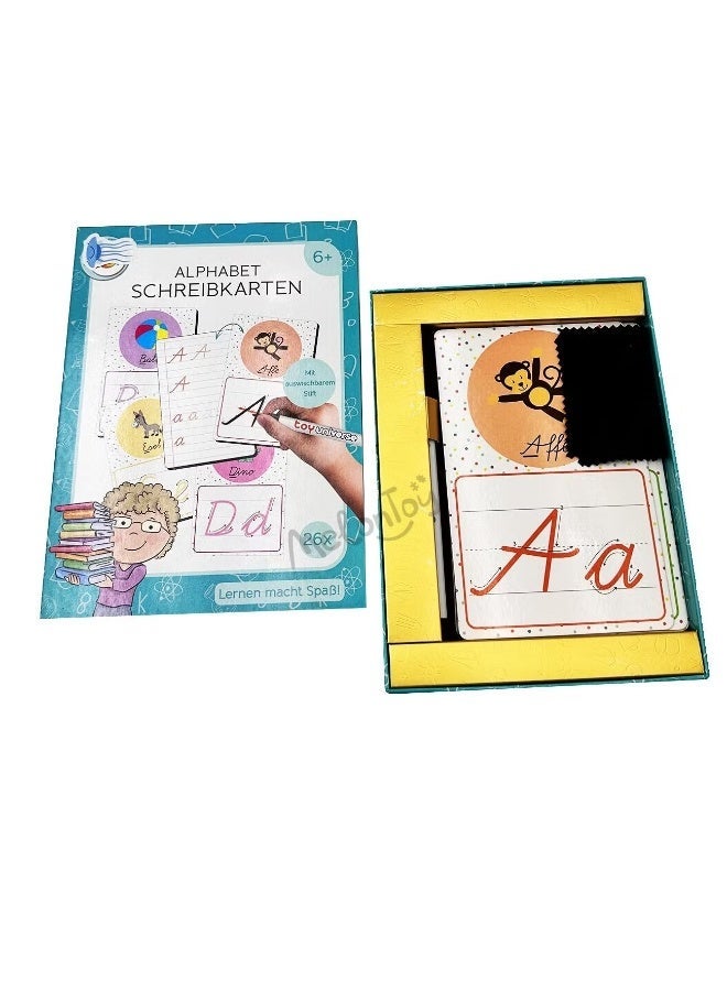 Word Write & Wipe Word Activity Cards Learning Game for Early Education Kids - Image 2