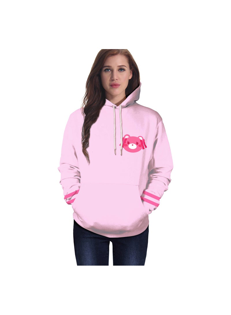 Loquat Japanese Cartoon Anime Surrounding 3D Digital Printing Long Sleeve Sweater  - Image 1