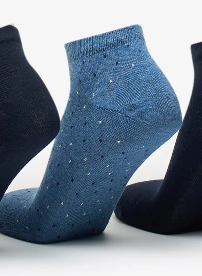 DUCHINI Men's Assorted Ankle Length Socks - Set of 5