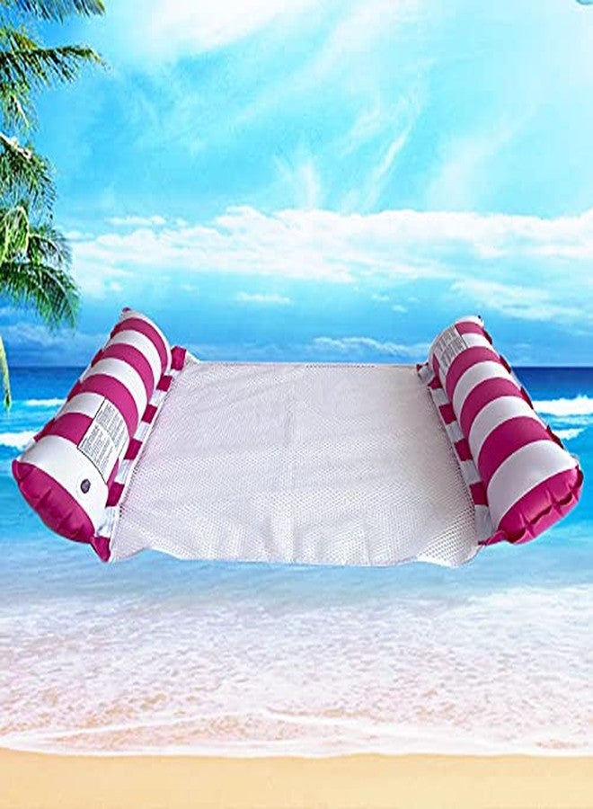 CDDCWZ 4 Pack Inflatable Pool Floats Adult Size Water Hammock,4-in-1 Water Floating Mesh Chair for Adults for Vacation Fun and Rest Summer Events Pool Parties - Image 3