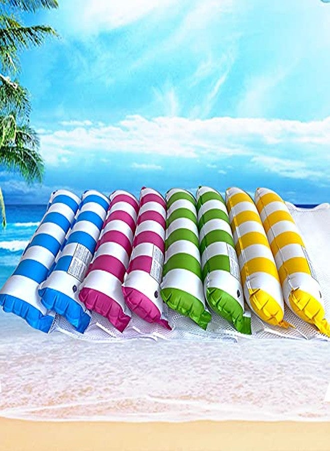 CDDCWZ 4 Pack Inflatable Pool Floats Adult Size Water Hammock,4-in-1 Water Floating Mesh Chair for Adults for Vacation Fun and Rest Summer Events Pool Parties - Image 5