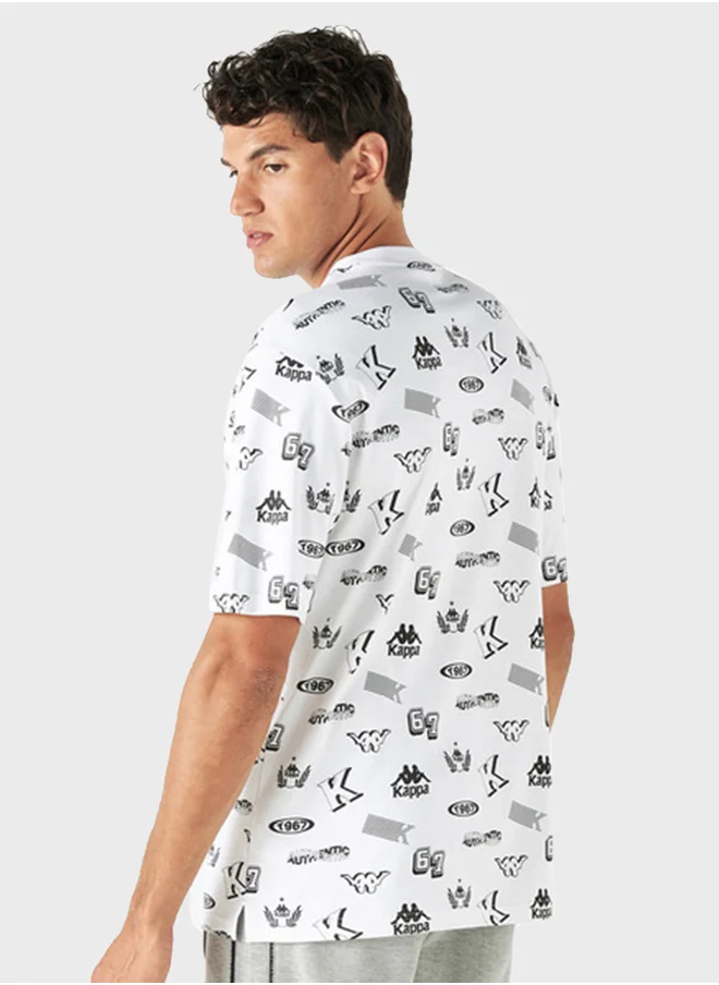 Kappa All Over Printed T-Shirt