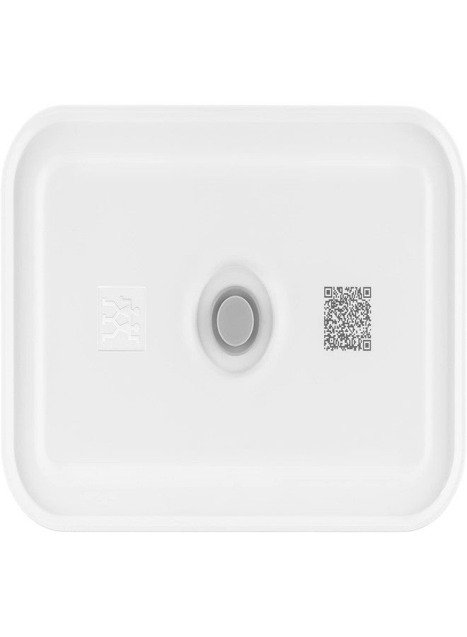 ZWILLING Fresh & Save Plastic Flat Lunch Box, Airtight Container, Meal Prep, BPA-Free, Grey, Semitransparent - Large - Image 3