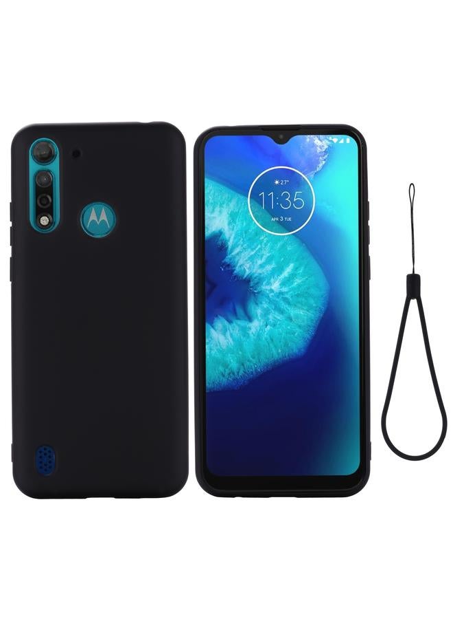 erorex Case For Motorola Moto G8 Power Lite Pure Color Liquid Silicone Shockproof Full Coverage Case - Image 1