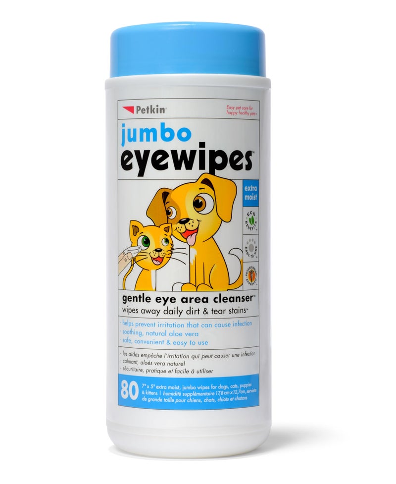 Petkin Jumbo Eyewipes (400 G, Multicolor) - Image 1