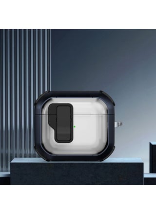 Case Cover For AirPods 3 Thunder Transparent Wireless Earphones Protective Case with Magnetic Switch Dark Blue - pzsku/Z85827A8F12FE864FBA10Z/45/_/1714875605/b608ae80-8878-45bf-9f08-780319d3086b