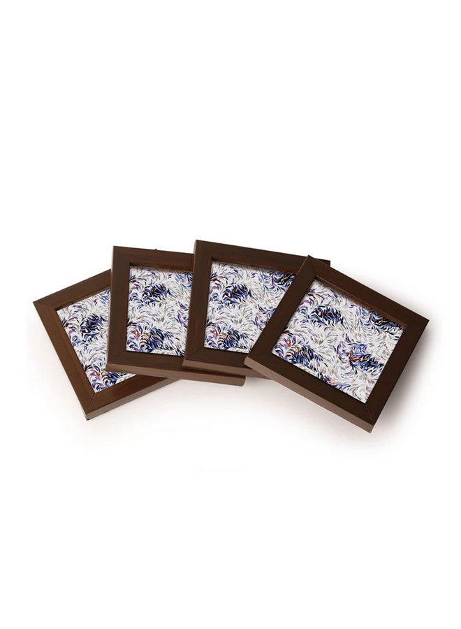 Paper Plane Design Tea Coffee Coaster Set Wooden Decorative Coasters Set. Home and Office Wooden Coasters Design 848 - Image 2