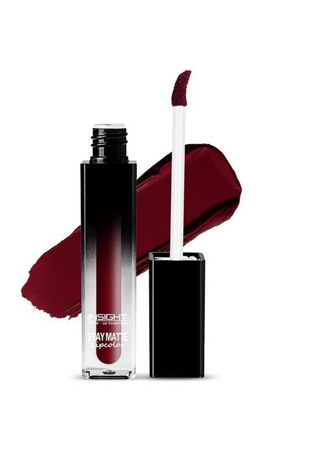 Insight Cosmetics Stay Matte Lipcolor |Ultra Matte Flawless Texture |Smudge Proof |Water Proof |Non Transferable |One Strock Application |Light Weight Formula, 3G(Lg50-01) (Pov:Me) - Image 1