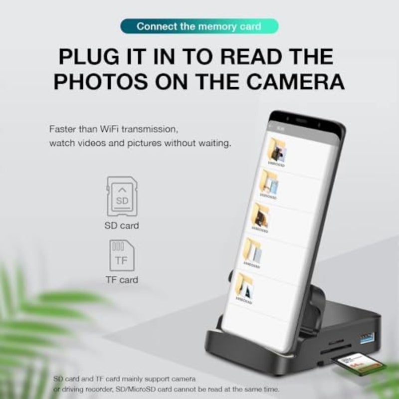 4K HDMI Dock Station, Portable 4K HDMI Dock Station for Samsung DeX, USB C Smartphone to Docking Station, Compatible with Samsung/Huawei/MacBook/DELL/HP - Image 3