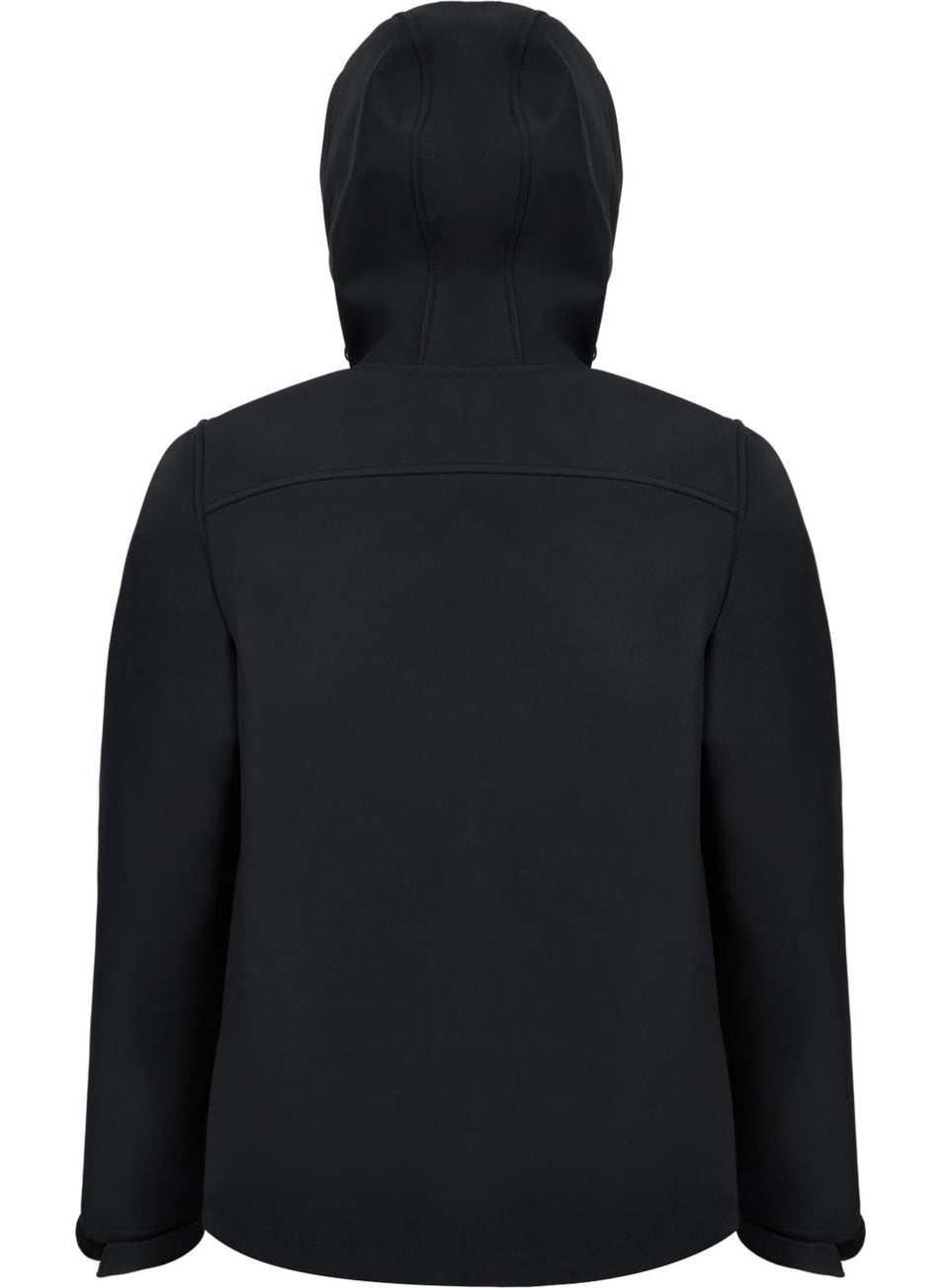 Scooter  Softshell Hooded Coat Black Men's Coat M1801TS  - Image 3