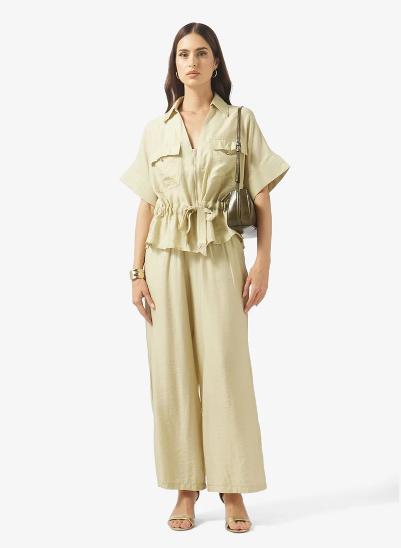 ELLA  Zip Up Top & Pant Set for Women | Best Price UAE