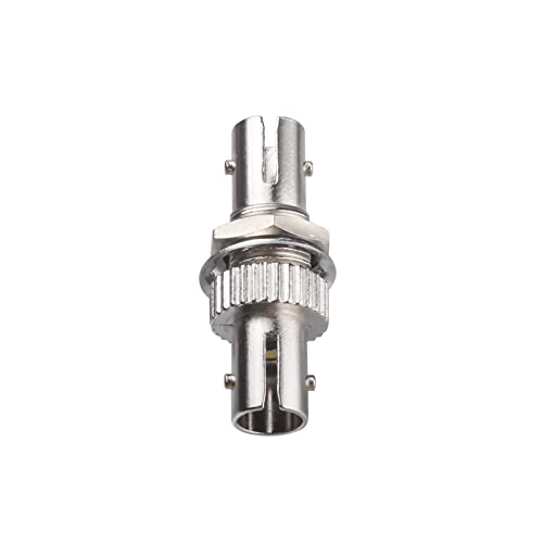 Duogalia 50 Pack ST Fiber Optical Couplers Adapter Cable Barrel Connector ST to ST Bulkhead Fiber Coupler Singlemode (Yellow) - Image 4