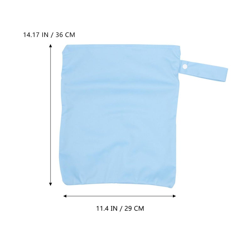 Reusable Waterproof Wet Bag Set 3 5 7 Liters Double Zipper for Travel Pool Gym - Image 3