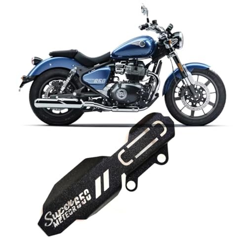0TO6 Master Cylinder Cap For RE Meteor Super 650 Bike Engine Guard - Image 1