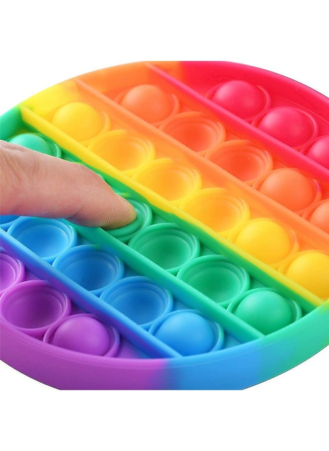 Generic - Bloombec Pop It - Popit Game, Poppit for Kids, Pop It Toy, Pop It Toys for Kids, Pop It Fidget Toy, Pop It Big, Pop It for Girls, Pop It for Boys, Stress Relief Toys (Pack of 2 Pcs) Random Designs - Image 1