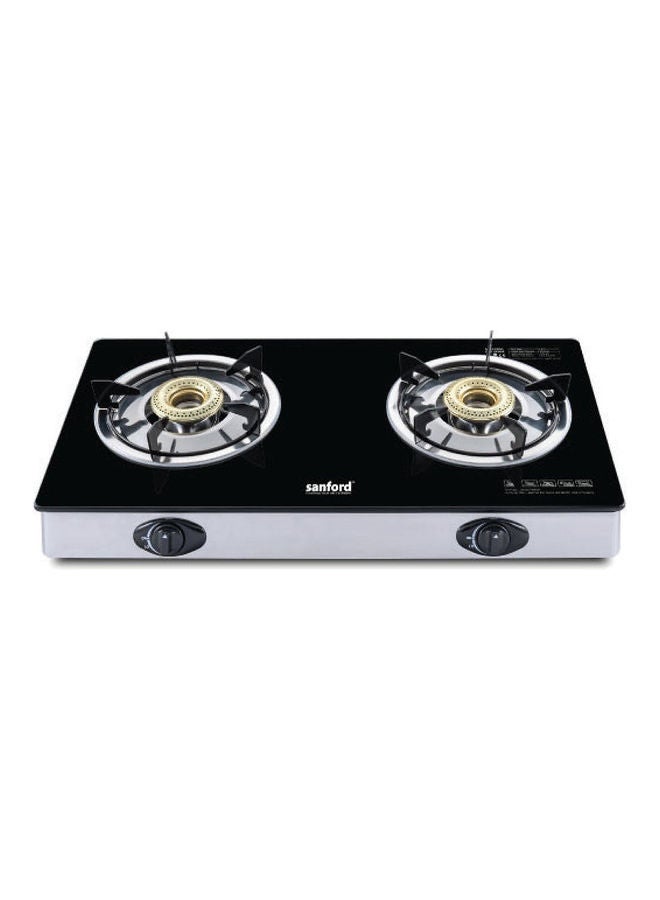 سانفورد موقد غاز زجاجي، 2 شعلة SF5228GC A - Image 1